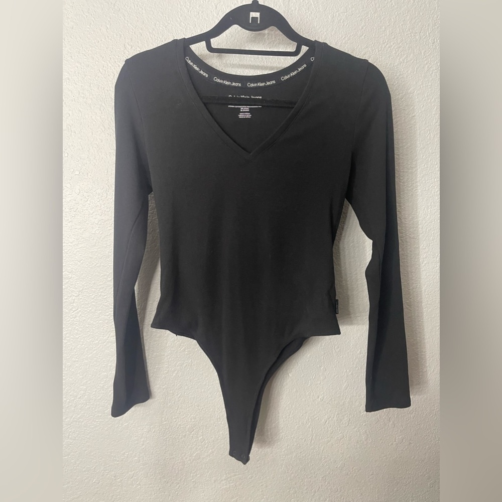 Calvin Klein Black Women's Bodysuit Top